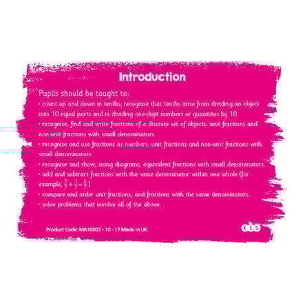 TTS Mastering Fractions Activity Cards Year 3  hi\-res
