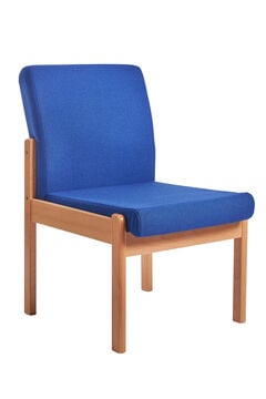 Meavy Reception Seating Blue Without Arms  hi-res