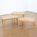 Beech Veneer Rectangular Classroom Tables  hi\-res