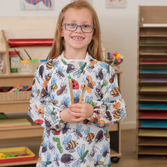 TTS Minibeast Patterned Waterproof Aprons Overalls 6pk  TTS Minibeast Patterned Waterproof Aprons Overalls 6pk  hi-res