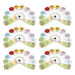 Emotion Faces Fan 6pk  hi\-res