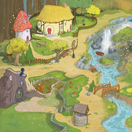 TTS Active World Tuff Tray Enchanted World Mat  hi\-res