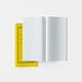 8\'\' x 4\'\' Classic Exercise Book 32pg 50pk Lined Yellow 8mm Yellow hi\-res