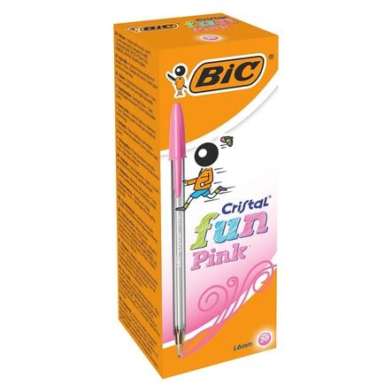 Bic Cristal Fun Ballpoint Pens 20pk  hi\-res