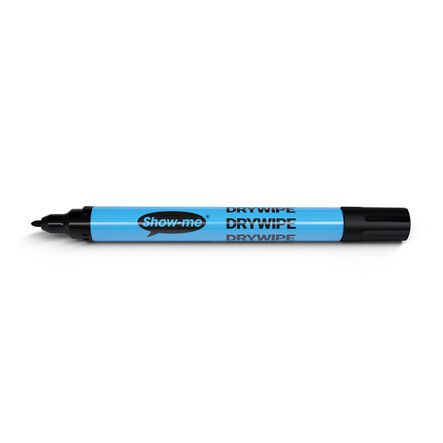 Show\-me® Black Drywipe Pens Fine Tip  hi\-res
