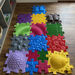Happy Feet Textured Play Mats 16pk  hi\-res