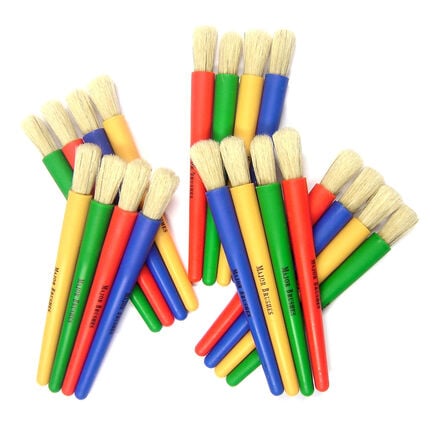 Chubby Paint Brushes 20pk  hi\-res