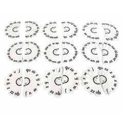 TTS Phonics Phase 3 Letter Fans 18pk  TTS Phonics Phase 3 Letter Fans 18pk  hi-res