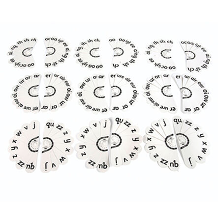 TTS Phonics Phase 3 Letter Fans  hi\-res