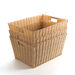 Faux Plastic Wicker Storage Baskets \- Extra Deep H225mm  hi\-res