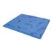 Blue Plastic Table Cover 1.5x1.5m  hi\-res