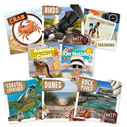 Seaside Topic Book Pack 10pk  hi\-res