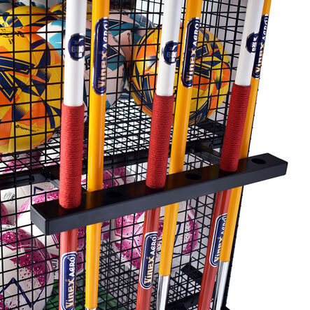 Deluxe Lockable Mobile Ball Storage Cabinet  hi\-res