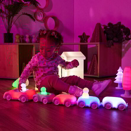 TTS Remote Control Light Up Vehicle \x26 Glow People Bundle  hi\-res