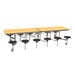 Rectangular 12 Seater Folding Table  hi\-res