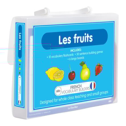 TTS French Fruit Vocabulary Builder Activity Cards  hi\-res