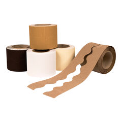 Natural Corrugated Wavy Border Display Rolls 5pk  hi-res