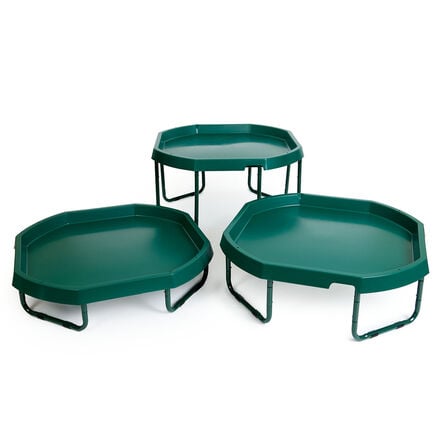 TTS Green Tuff Tray Table and Green Stand Bundle  hi\-res