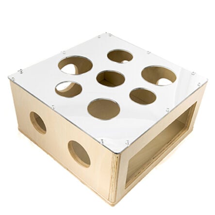 Mirrored Sensory Posting and Sorting Box  hi\-res