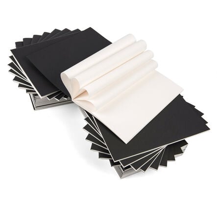 Pisces Stapled Sketchbooks Black A4 140gsm 40pk  hi\-res