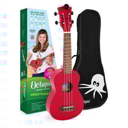 Octopus Soprano Ukulele Assorted 12pk  hi\-res