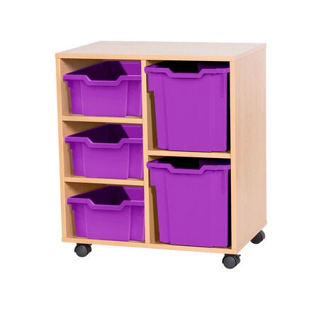 Mobile Double Tray Unit Combination 5  hi\-res