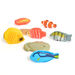 Yellow Door Sensory Stone Fish 8pc  hi\-res