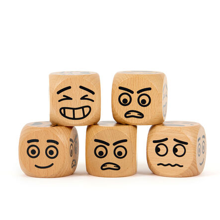 Emotions Dice 5pk  hi\-res