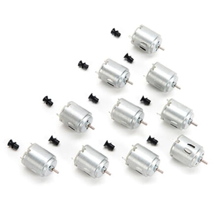Small Electric DC Motor and Pulley Pack  hi\-res