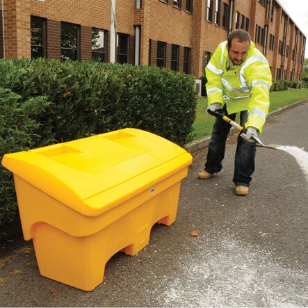 200 Litre Salt and Grit Bins Yellow  hi\-res