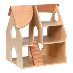 Millhouse Small World Under 2’s Wooden Doll House  hi-res