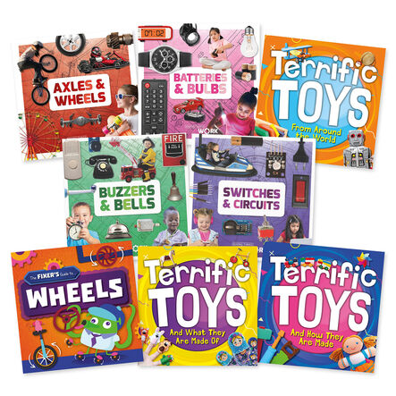 KS1 Toys Books 8pk  hi\-res