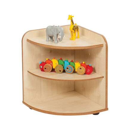 Solway Early Years 2 Shelf Corner Storage Unit  hi\-res