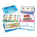 TTS French In the Town Vocabulary Builder Activity Cards  hi\-res