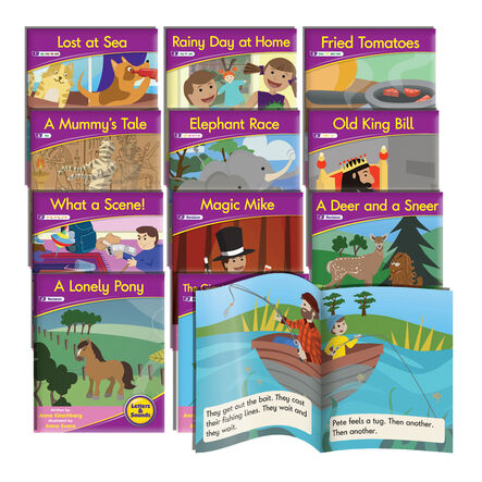 Letters \x26 Sounds Phonic Readers 12pk Phase 5 Fiction  hi\-res