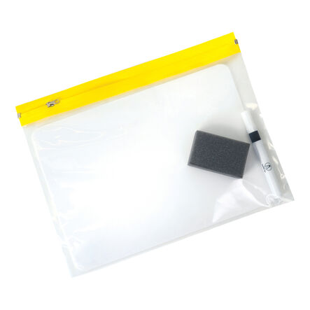 Superlight A4 Mini Whiteboard Zip Wallet Kit  hi\-res