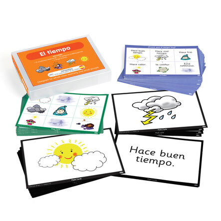 TTS Animal Spanish Vocabulary Builder Activity Cards A5  hi\-res