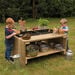 Outdoor Wooden Group Discovery Table  hi\-res