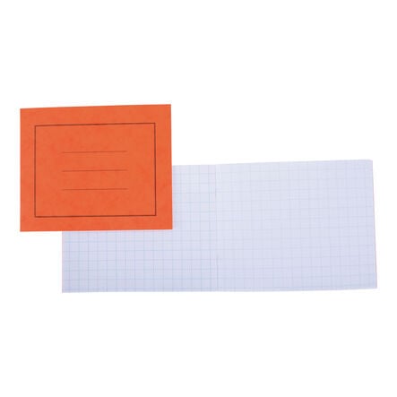 5\'\' x 6.5\'\' Classic Ex Book Squared Orange 24pg 50pk  hi\-res