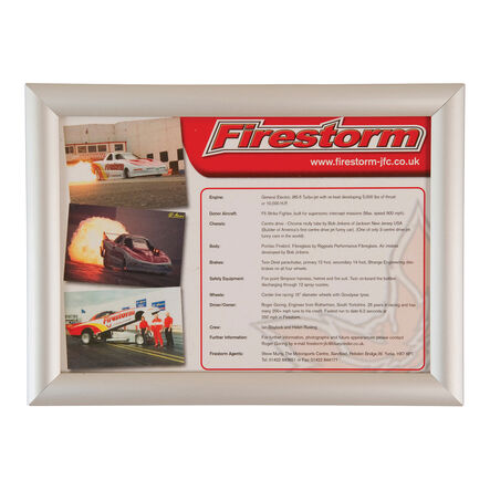 Tamperproof Poster Display Frame  hi\-res