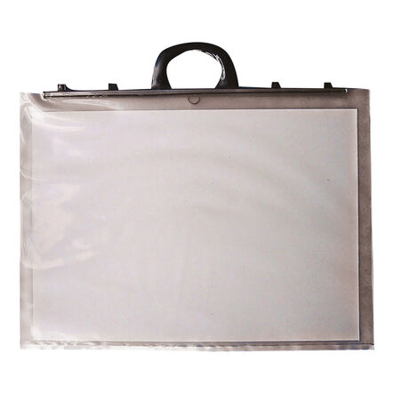 Clear Polythene Portfolios With Handle 10pk  hi\-res