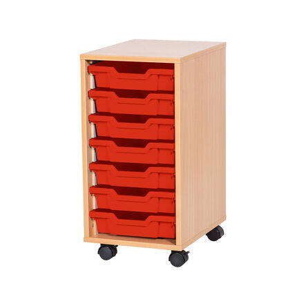 Mobile Tray Storage Unit 7 Trays  hi\-res