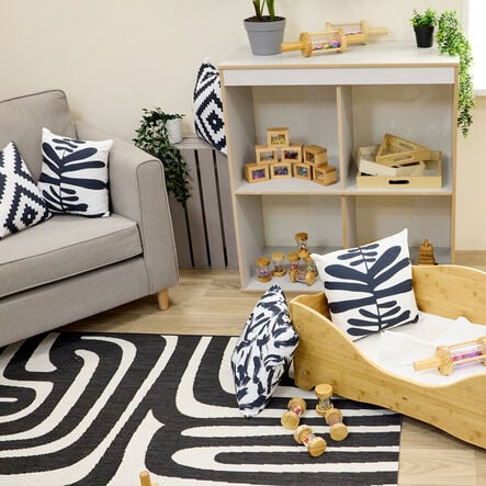Graphic Soft Furnishing Small Cushions 6pk  hi\-res