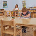 Beech Veneer Rectangular Classroom Tables  hi\-res