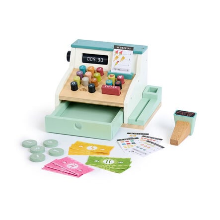Role Play Wooden General Stores Shopping Till  hi\-res