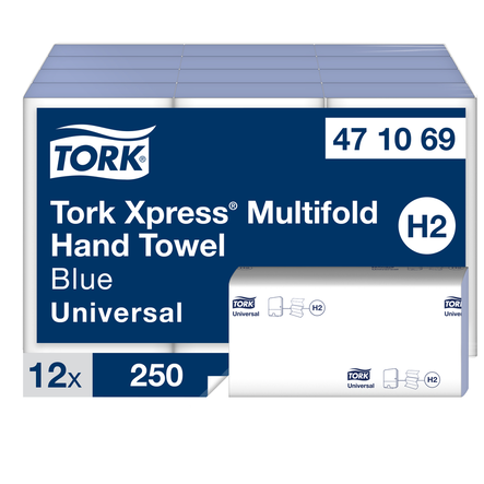 TORK® Xpress Multifold Hand Towels 1 Ply Pack of 3000  hi\-res