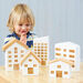 TTS Tiny Town Wooden Houses 5pcs  hi\-res