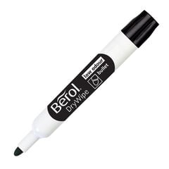 Berol® Drywipe Markers Bullet Tip Black 48pk  Berol® Drywipe Markers Bullet Tip Black 48pk  hi-res