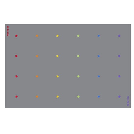 Essentials Rainbow Stars Carpet 3m x 2m  hi\-res