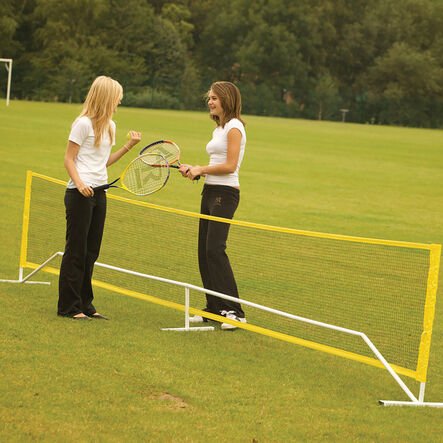 Multisport Tennis \x26 Badminton Net Set 3m \x26 6m Yellow Yellow hi\-res